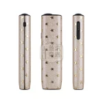 IQOS ILMUA i ONE 星星圖案PU皮革保護套白色特寫