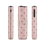 IQOS ILMUA i ONE 星星圖案PU皮革保護套粉色特寫