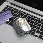 ABS電鍍 IQOS煙彈收納盒 槍色款使用特寫圖