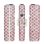 IQOS ILUMA ONE 水晶魚鱗紋保護套粉色款特寫