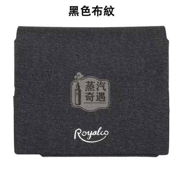 IQOS-ILUMA-PRIME保護套煙彈主機一體收納-PU皮革黑色布紋款特寫