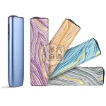 IQOS ILUMA i ONE鎏金花紋保護套 四款特寫圖加主機