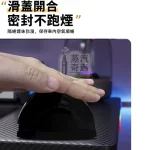 車載IQOS煙灰缸 黑色款滑蓋特寫加文字描述