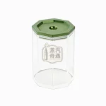 透明IQOS煙灰缸 綠色蓋子透明缸體特寫圖