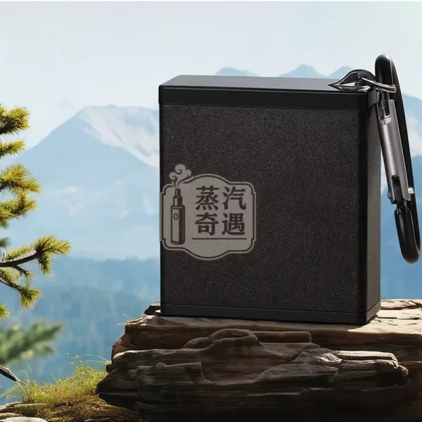鋁合金IQOS煙灰缸 黑色款式特寫